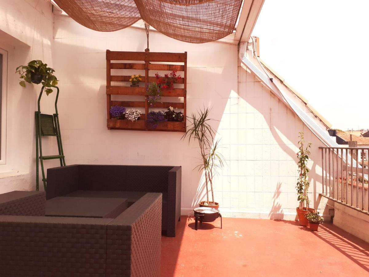 Sx6 Atico Con Terraza En Centro Historico Pontevedra Apartment Luaran gambar