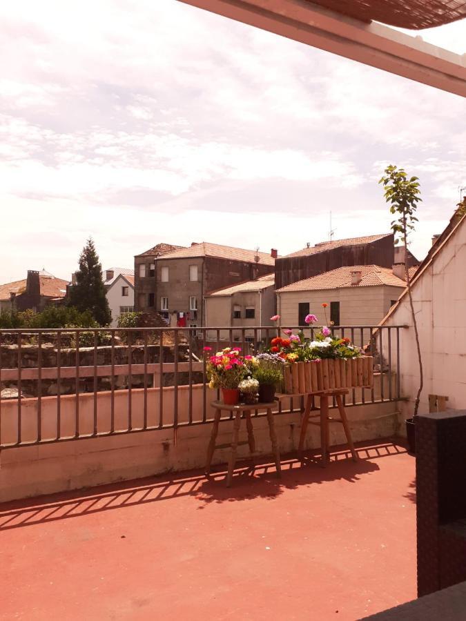 Sx6 Atico Con Terraza En Centro Historico Pontevedra Apartment Luaran gambar